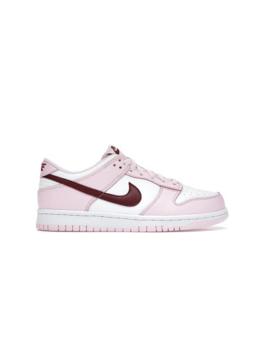 NIKE DUNK LOW PINK FOAM RED WHITE (GS) - CW1590601