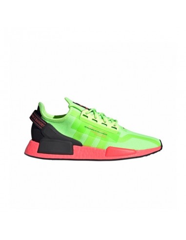 ADIDAS NMD R1 GREEN CORAL PINK - FY5920